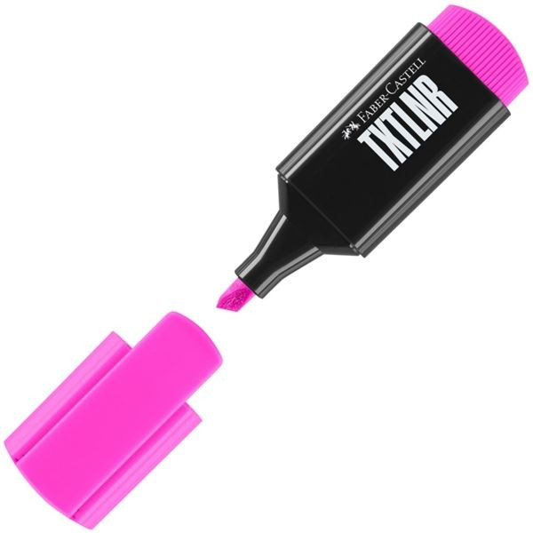 Zvýrazňovač Faber-Castell TXTLNR mini, růžový