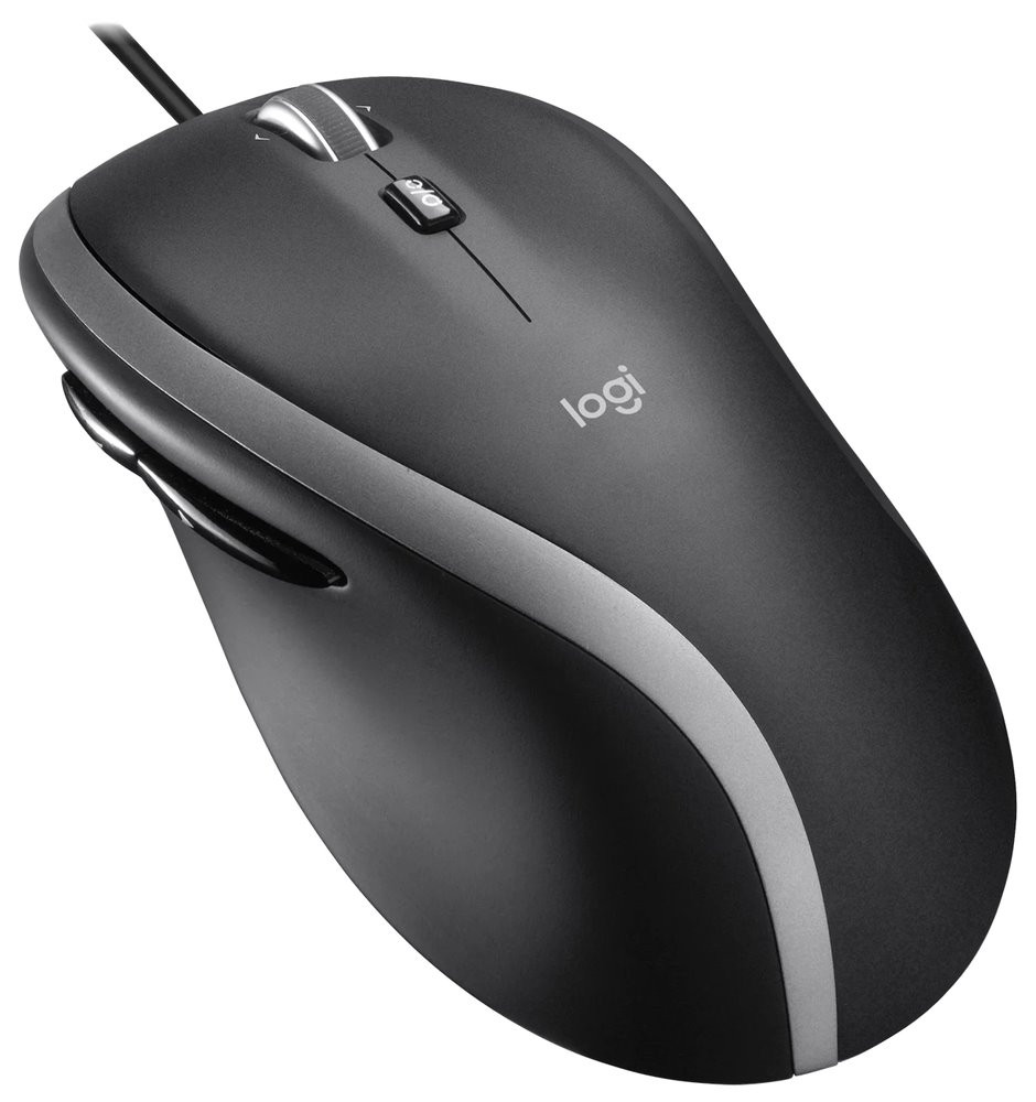 Logitech myš M500s/Kancelářská/Optická/Pro praváky/4 000DPI/Drátová USB/Černá