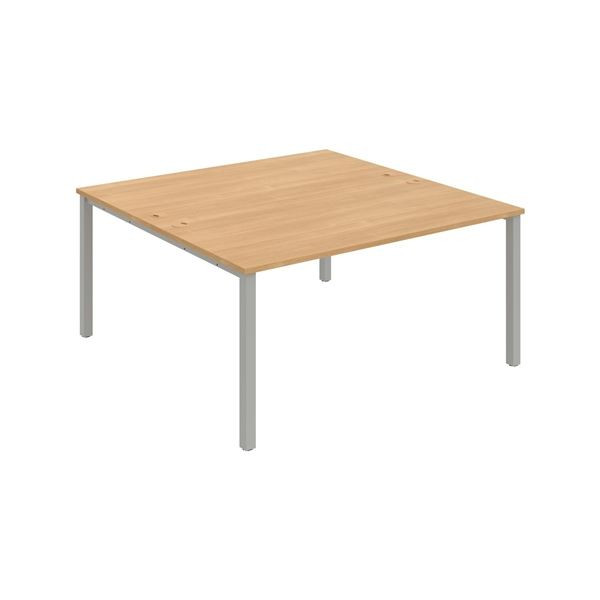 Psací stůl Hobis Uni USD 1600 - dub/šedá