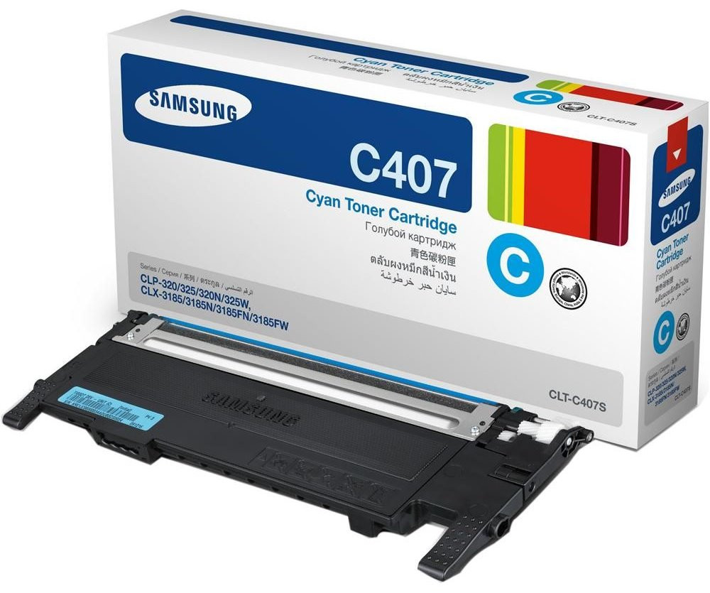 HP - Samsung toner azurový CLT-C4072S pro CLP-320/325,CLX-3185 - 1000 str.
