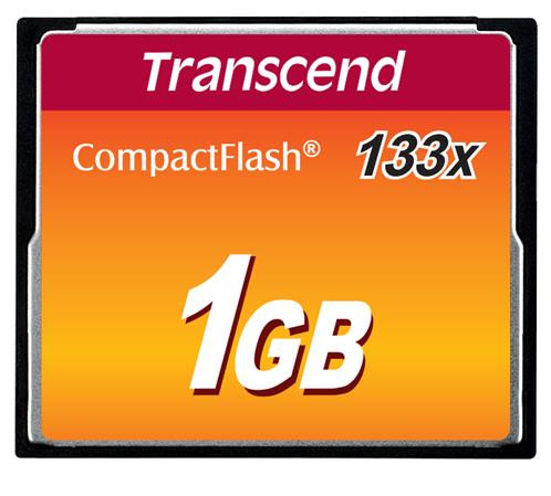 Transcend 1GB CF (133X)  paměťová karta