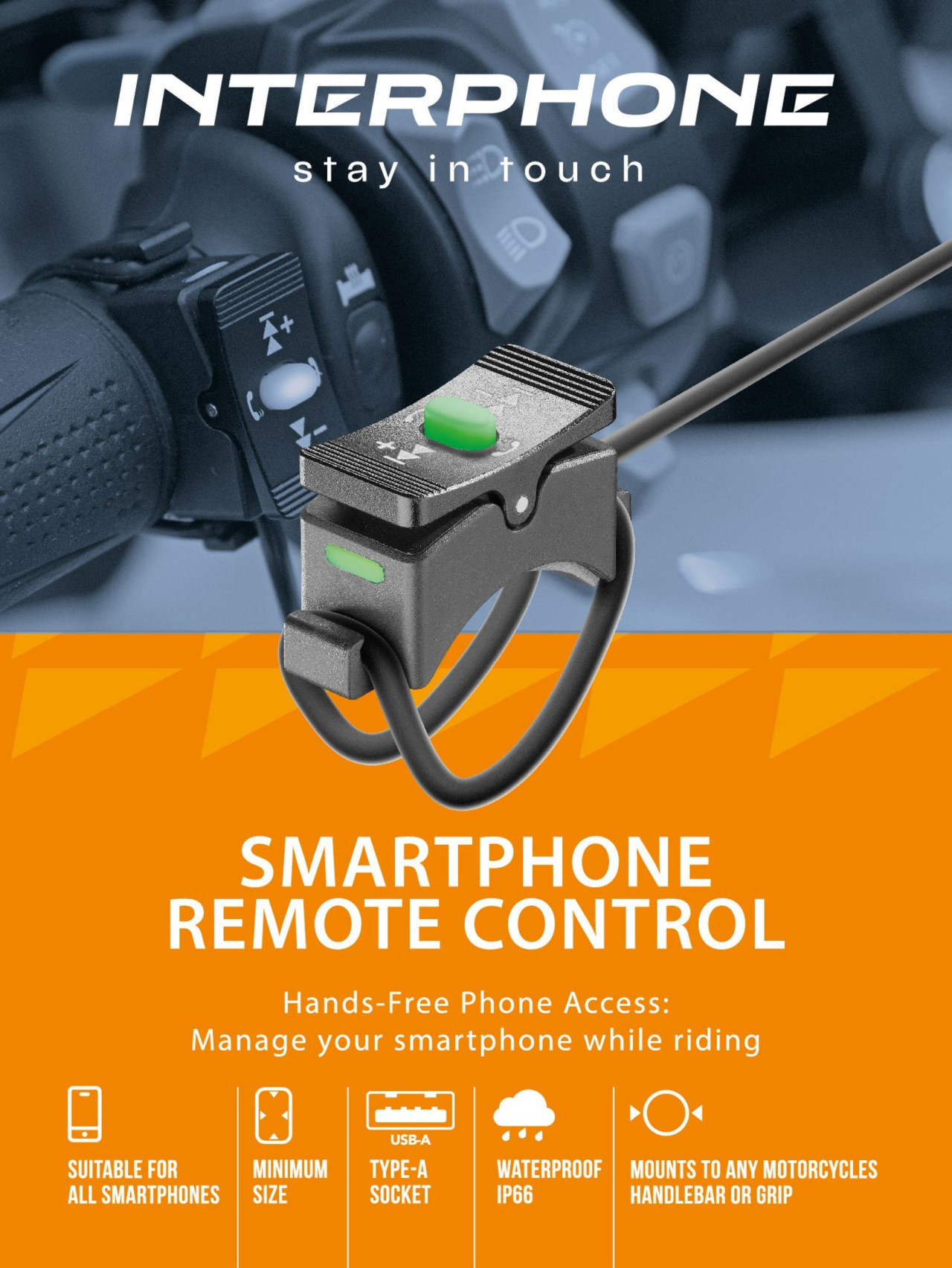 Interphone – Bezdrátové ovládání telefonu