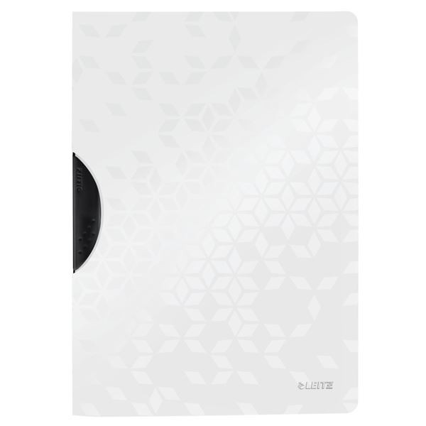 Desky s klipem Leitz WOW,A4,bílé