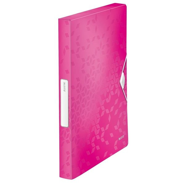 Box na spisy Leitz WOW,250 listů, růžový