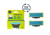 Philips OneBlade QP225/50 náhradní břit, 2 kusy, anti-friction