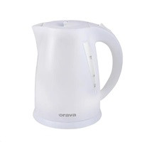 Orava VK-3117 W varná konvice 2000 W, 1.7 l, automatické vypnutí, bílá