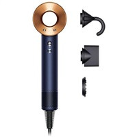 Dyson Supersonic HD07 T1/T2 fén, 1600 W, 3 rychlosti, 4 teploty, koncentrátor, pruská modrá/měděná