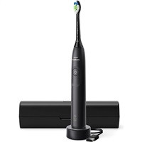 Philips Sonicare 5300 HX7101/02 sonický zubní kartáček černý, tlakový senzor, BrushSync, cestovní pouzdro