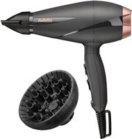 BAZAR - BaByliss 6709DE fén, 2100 W, 2 rychlosti, 3 teploty, studený vzduch, ionizátor, difuzér, Rozbaleno (Komplet)