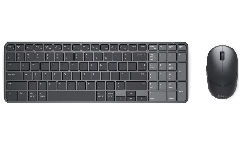 DELL PRO KM746 nabíjecí bezdrátová klávesnice a myš GER/ německá - černá