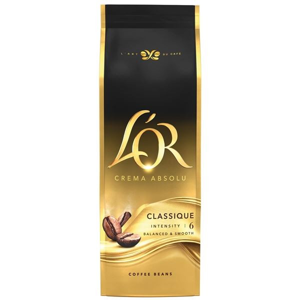 Zrnková káva L´Or - Crema Absolu Classique, 500 g
