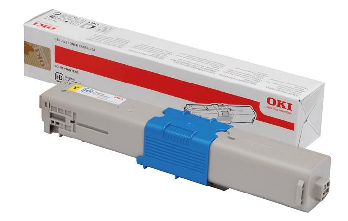 OKI Žlutý toner do C310/330/331/510/511/530/531/MC351/352/361/362/561/562 (2 000 stránek)