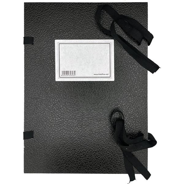 Desky s tkanicí a štítkem HIT Office,A4,černé,1 ks