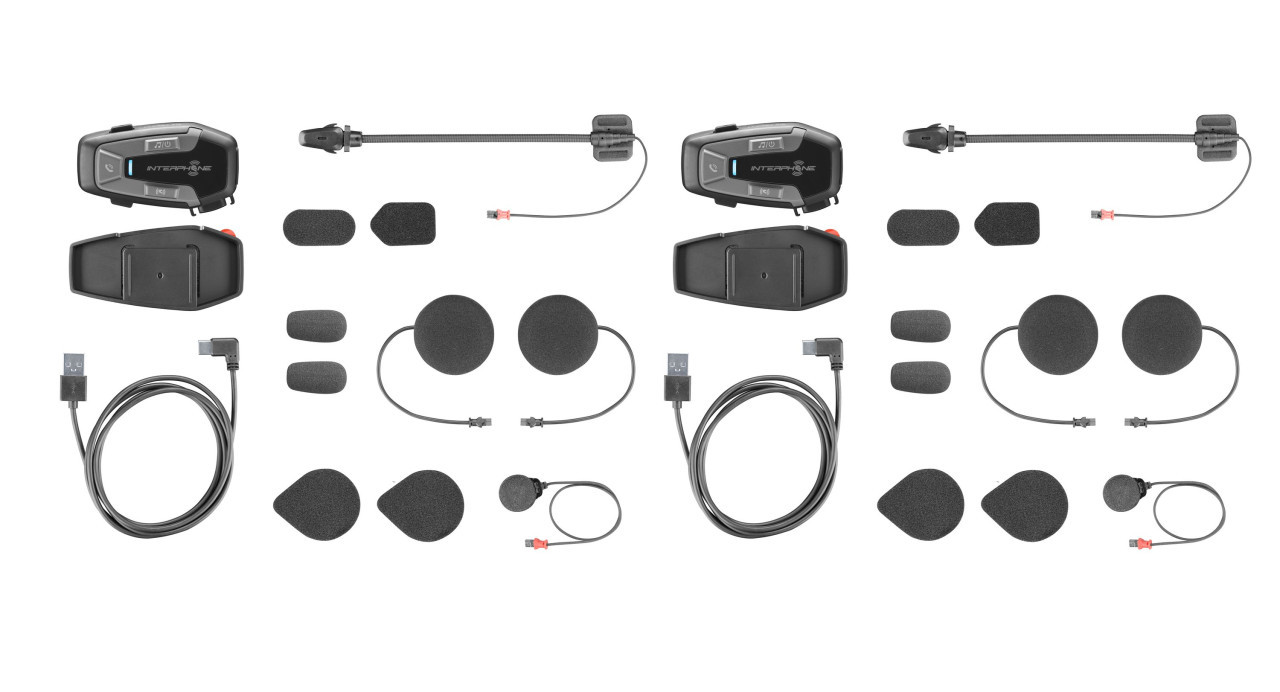Interphone U-com 6R (Sada 2 ks) – Interkom na motorku