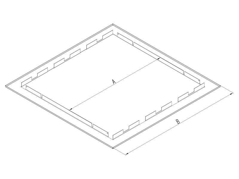 Sada pro zazdění RNA/SNA v.1000 RAL9003 hl.lesklá