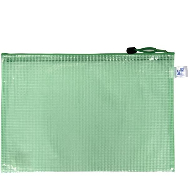 Síťov.zipová obálka  Opaline A4,300 mic,1ks,zelené