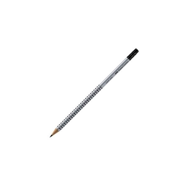 Grafitová tužka Faber-Castell HB, s pryží, 12 ks