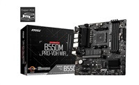 BAZAR - MSI MB Sc AM4 B550M PRO-VDH WIFI, AMD B550, 4xDDR4, VGA, mATX - Po opravě (Komplet)