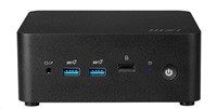 MSI PC Cubi NUC 1MG-244BEU, Core 3 100U, N/A, N/A, N/A, No OS, Black