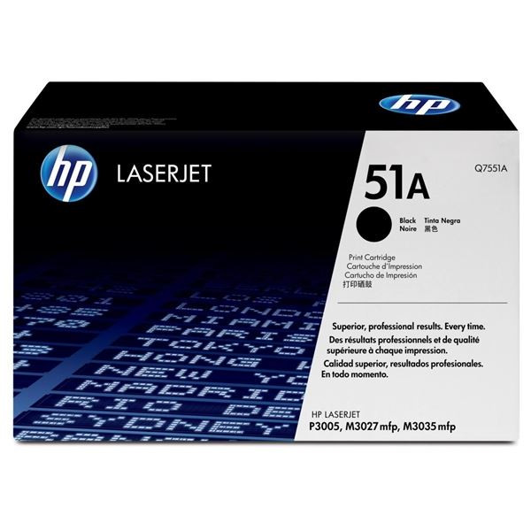 Toner HP Q7551A, černý