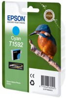 EPSON cartridge T1592 cyan (ledňáček)