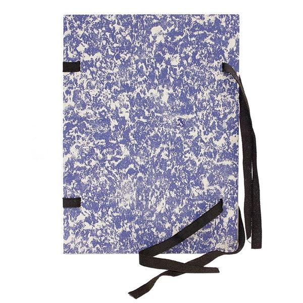 Desky s tkanicí HIT Office,A4,mráček,modré,1 ks