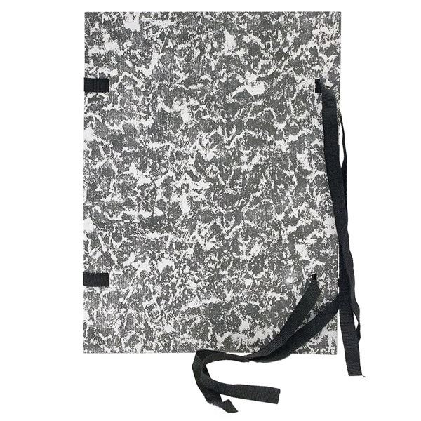 Desky s tkanicí HIT Office,A4,mráček,černé,1 ks