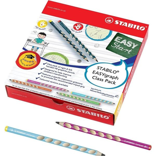 Grafitová tužka STABILO EASYgraph, HB, 48 ks