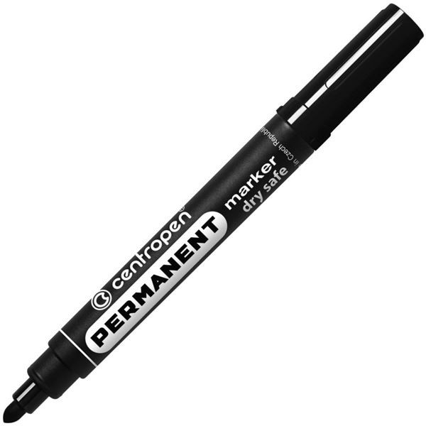 Permanentní popisovač Centropen 8510, černý