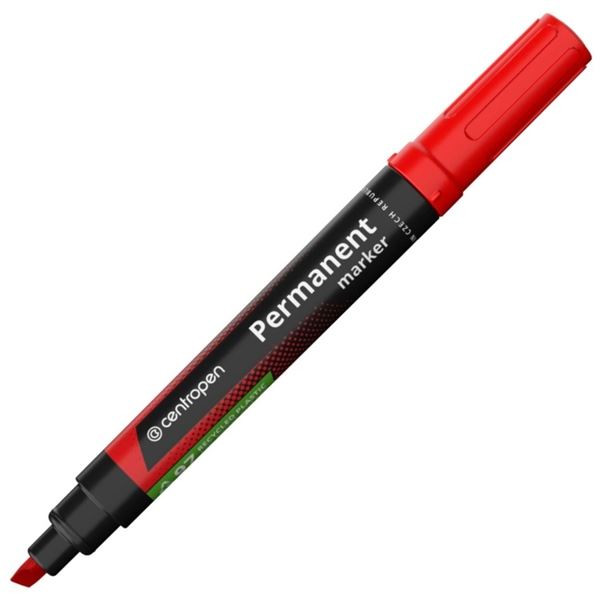 Permanentní popisovač Centropen 8576, červený
