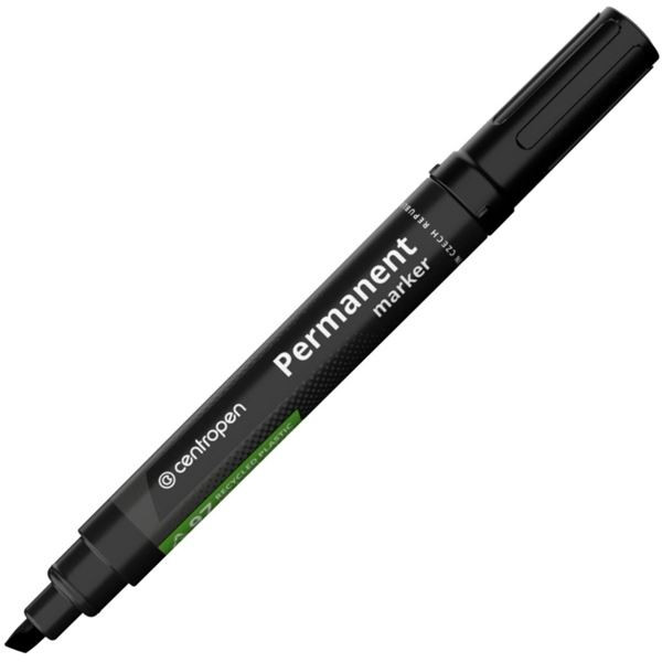 Permanentní popisovač Centropen 8576, černý