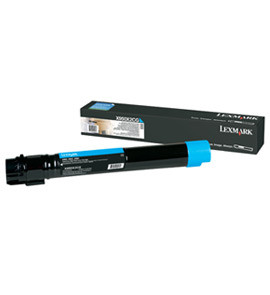 Lexmark X950, X952, X954 Cyan Extra High Yield Toner Cartridge (22K)