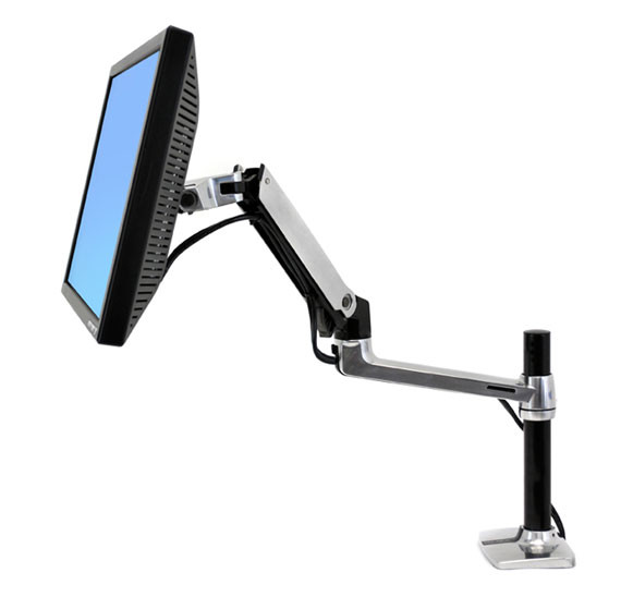 ERGOTRON LX Desk Mount LCD Arm, Tall Pole, stolní rameno  až 34" LCD,vyšší zákl. tyč
