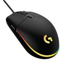 BAZAR - Logitech Gaming Mouse G203 LIGHTSYNC 2nd Gen, EMEA, USB, black  POŠKOZEN OBAL