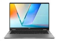 ASUS NTB Vivobook 14 Flip (TP3407SA-OLED548WZ), Ultra 5 226V, 14" 1920 x 1200, 16GB, 512GB SSD, IntelArc, W11 Home, Gray