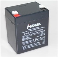 Baterie - FUKAWA FW 5-12 U (12V/5Ah - Faston 250) SLA baterie, životnost 5let