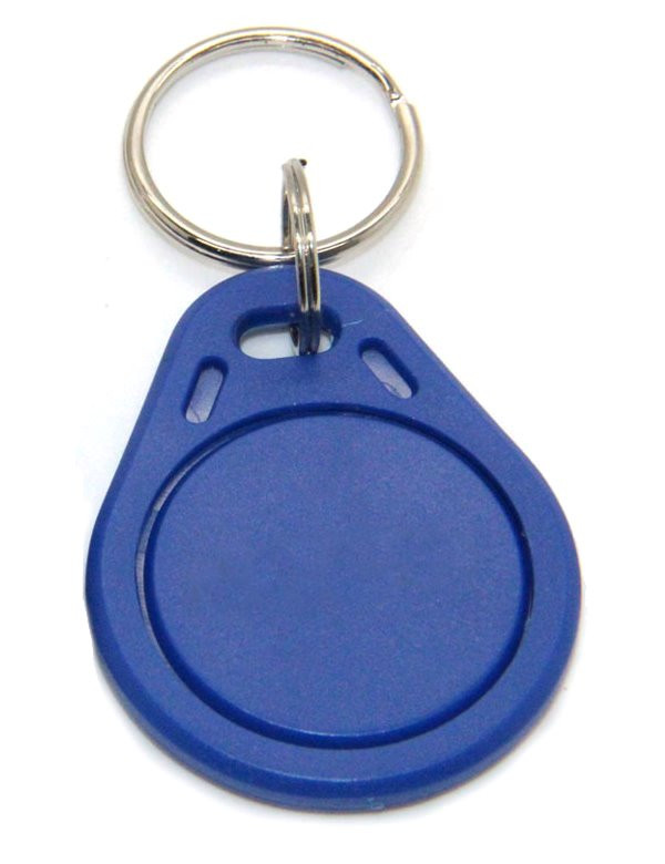 XtendLan Identifikační klíčenka k dveřním stanicím, RFID 125kHz - s číslem - blue