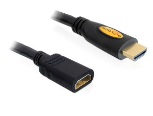 Delock HDMI 1.4 prodlužovací kabel A/A samice/samec, délka 2m