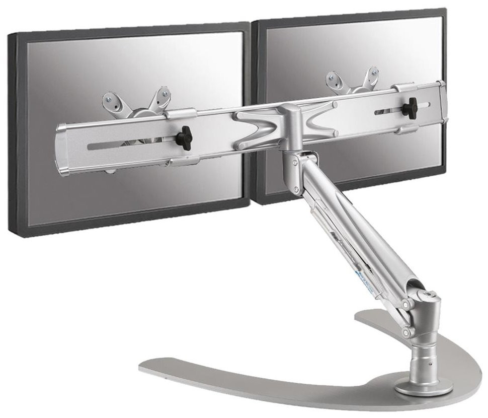 Neomounts FPMA-D940DD / Flat Screen Desk Mount (stand/foot)  / Silver
