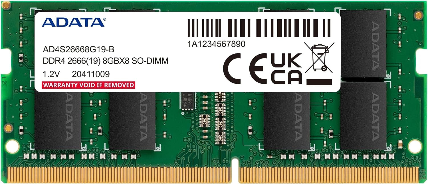 Adata/SO-DIMM DDR4/8GB/2666MHz/CL19/1x8GB