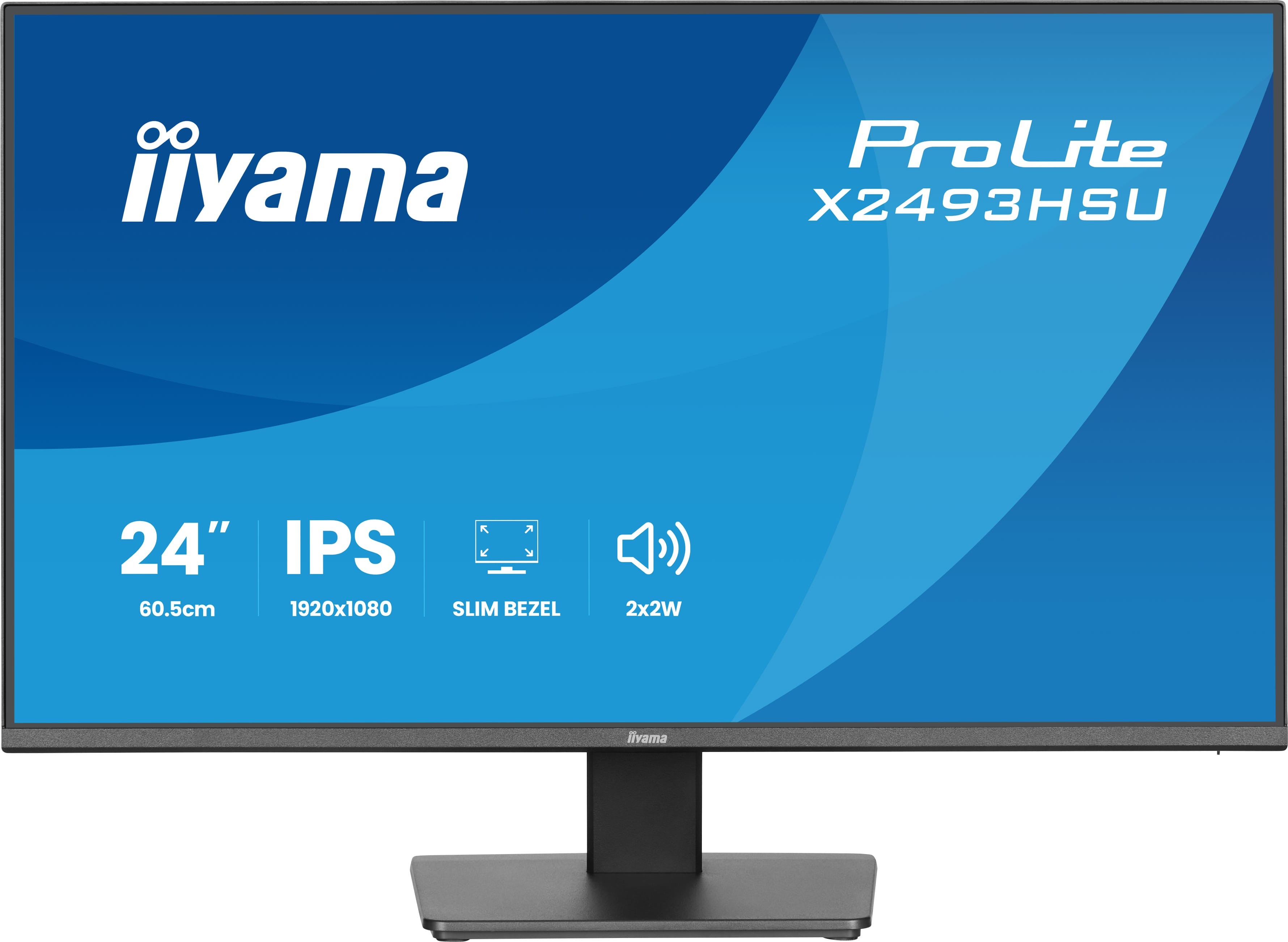 iiyama ProLite/X2493HSU-B1/23,8"/IPS/FHD/120Hz/1ms/Černá/3R