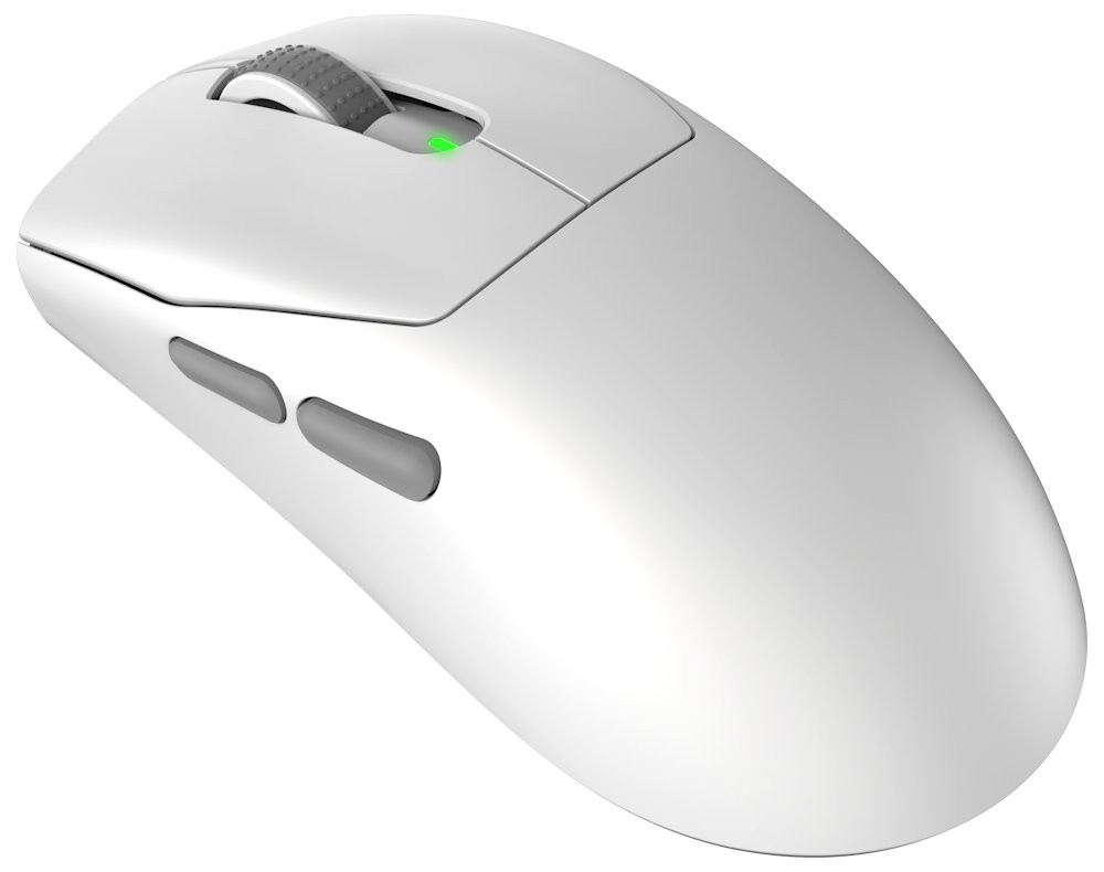 MSI herní myš FORGE GM340 Wireless White/ bezdrátová/ 12.000 dpi/ 2,4GHz/ BT5.2/ USB/ 6 tlačítek/ bílá