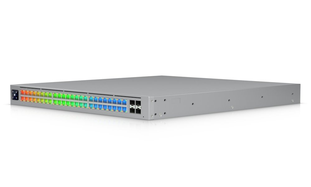 Ubiquiti UniFi Switch Enterprise Campus 48S PoE - 32x 10GbE, 16x 2.5GbE, 4x SFP28, Stacking, 48x PoE+++ (PoE 2150W)