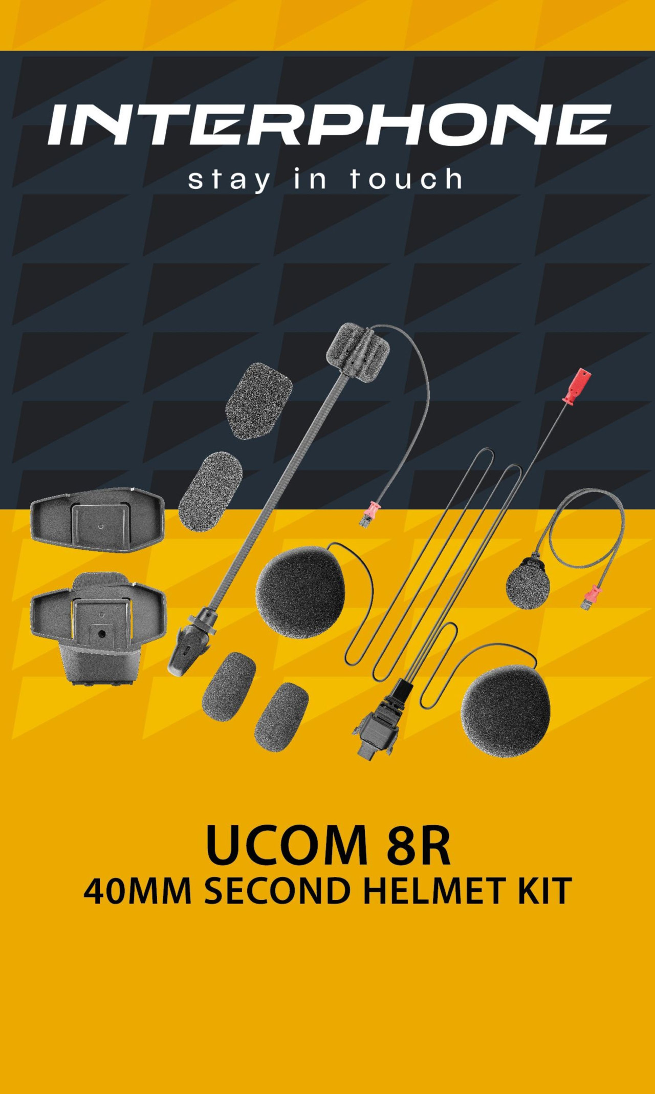 Interphone U-COM R - HD audio kit (40mm)