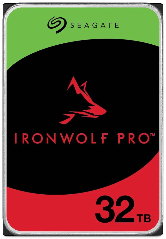 SEAGATE IronWolf Pro 32TB HDD / ST32000NT000 / Interní 3,5" / SATA 6Gb/s / 512MB