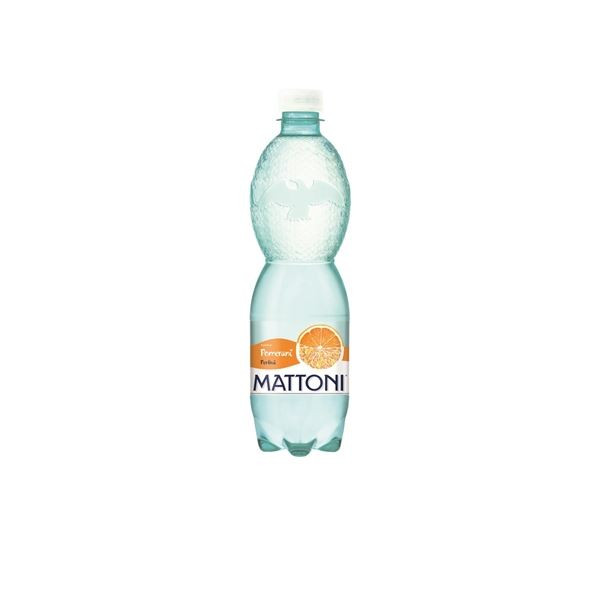 Ochucená voda Mattoni pomeranč, 0,5l, bal=12ks