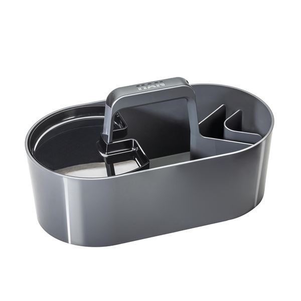 Stolní organizér HAN Toolbox LOFT,4 přihrádky,šedý