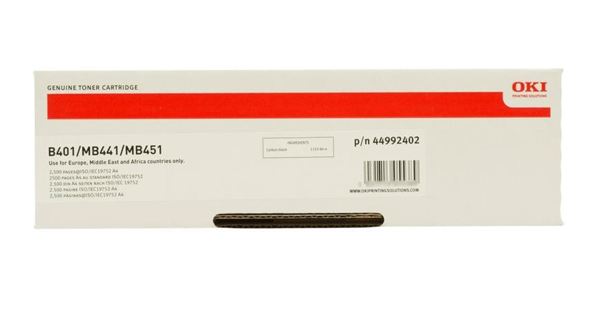 OKI Toner do B401/MB441/MB451/MB451w (2 500 stran)