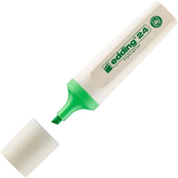 Zvýrazňovač Edding Ecoline 24, zelený