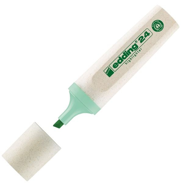 Zvýrazňovač Edding Ecoline 24, pastelově zelený
